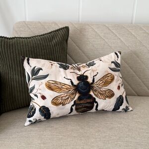 🐝 Botanical & Olive Velvet Corduroy Pillow Cover Set